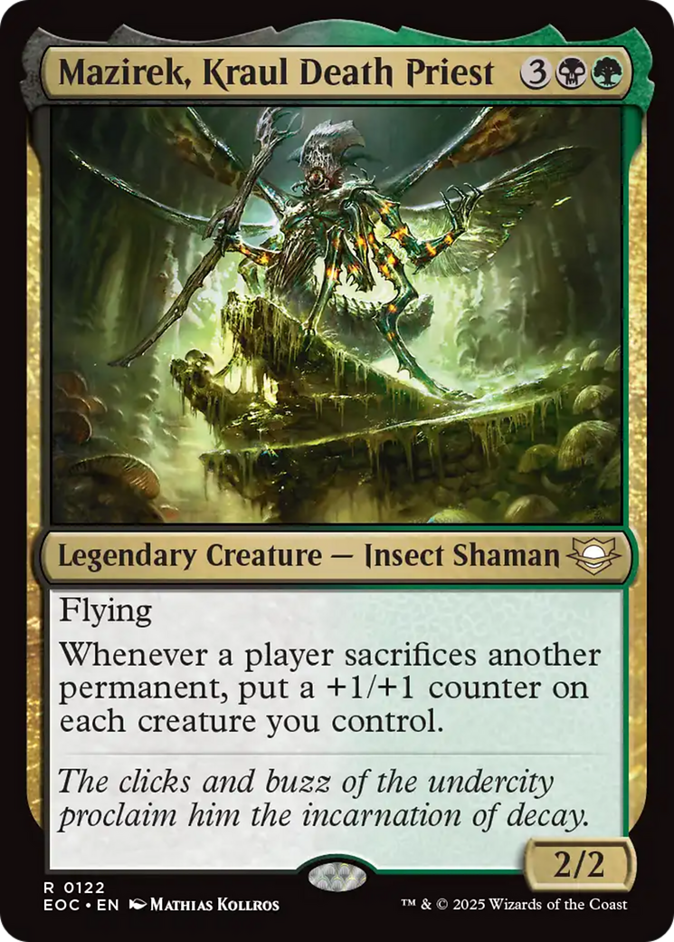 Mazirek, Kraul Death Priest [Edge of Eternities Commander] | Card Citadel
