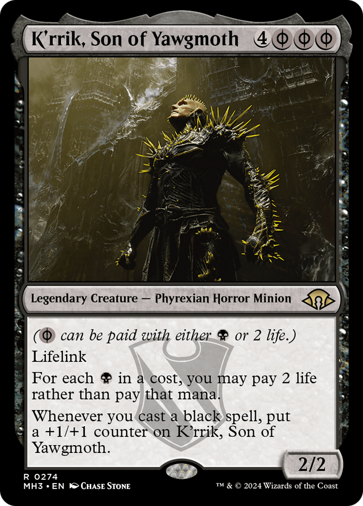 K'rrik, Son of Yawgmoth [Modern Horizons 3] | Card Citadel