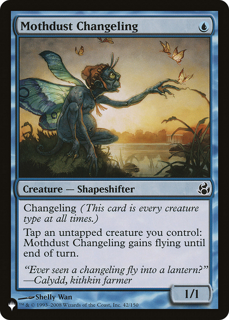 Mothdust Changeling [The List Reprints] | Card Citadel