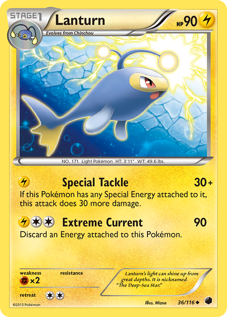 Lanturn (36/116) [Black & White: Plasma Freeze] | Card Citadel