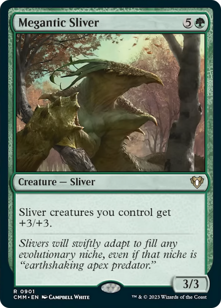 Megantic Sliver [Commander Masters] | Card Citadel