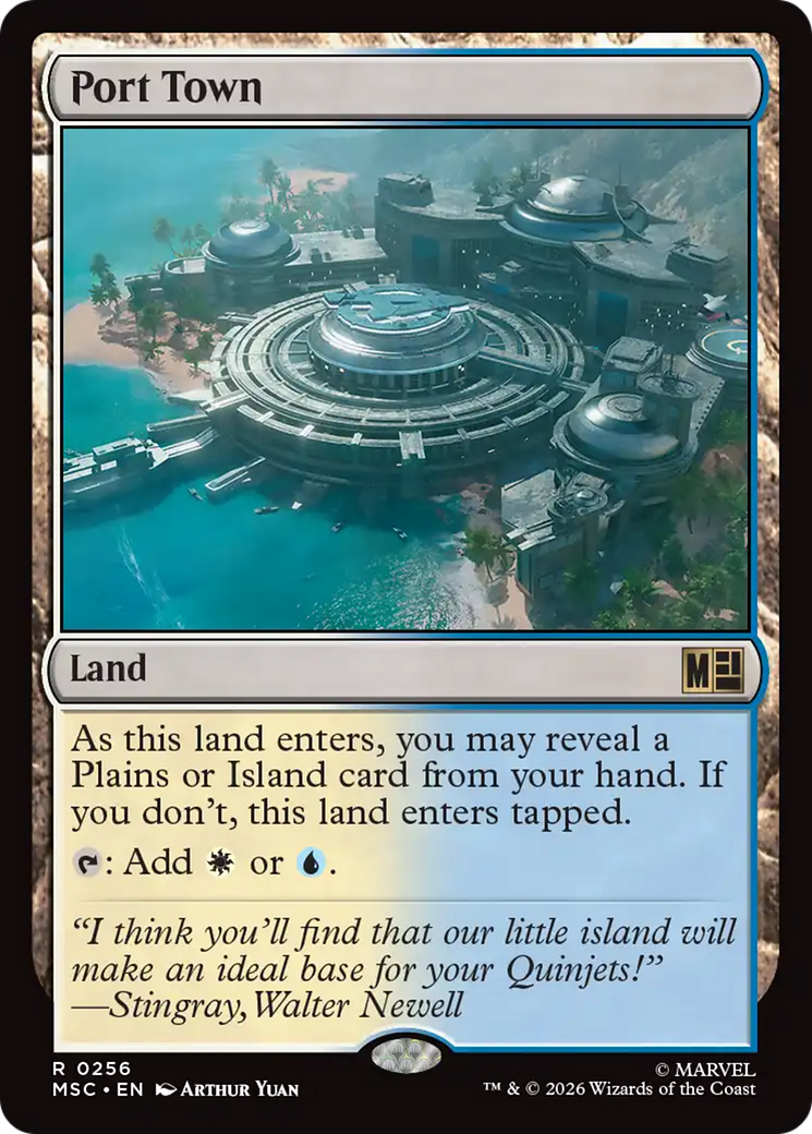 Port Town [Marvel Super Heroes Commander] | Card Citadel