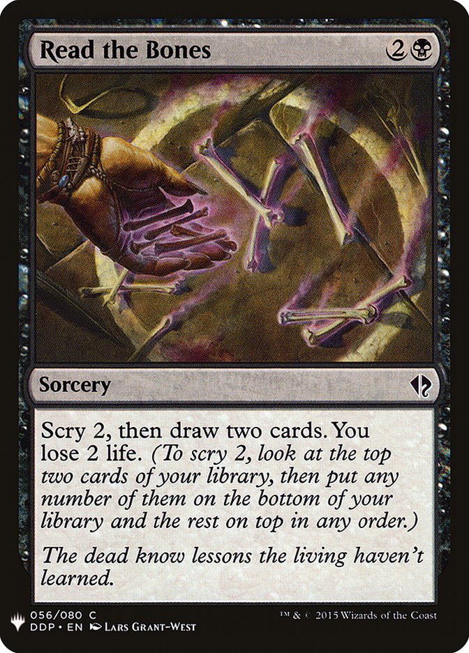 Read the Bones [Mystery Booster] | Card Citadel