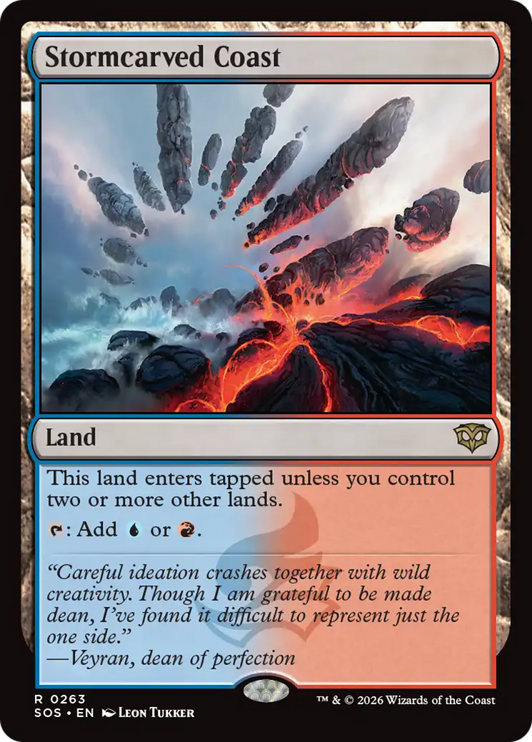 Stormcarved Coast [Secrets of Strixhaven] | Card Citadel