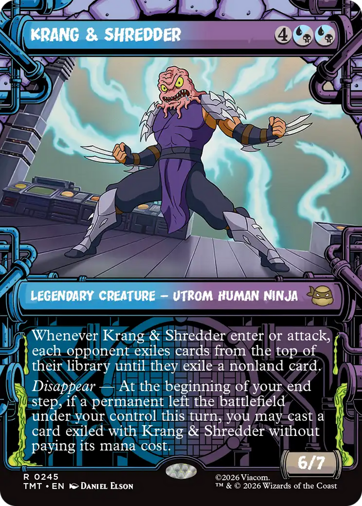 Krang & Shredder (Showcase) [Teenage Mutant Ninja Turtles] | Card Citadel