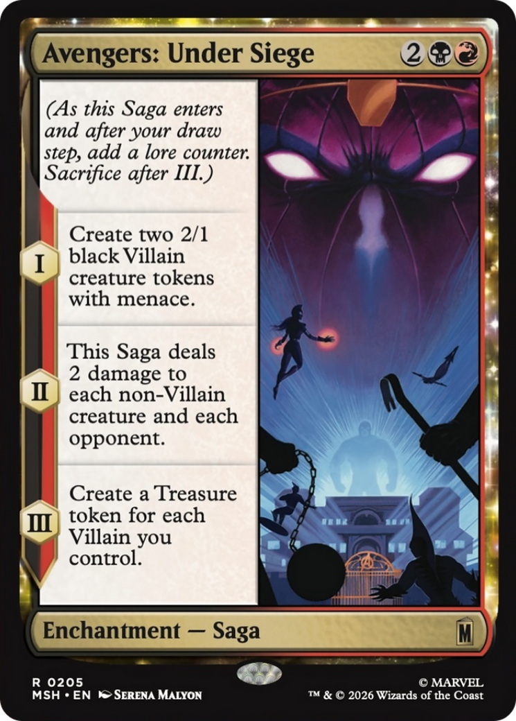 Avengers: Under Siege [Marvel Super Heroes] | Card Citadel