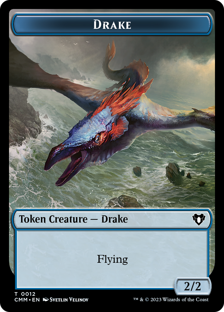 Drake Token [Commander Masters Tokens] | Card Citadel