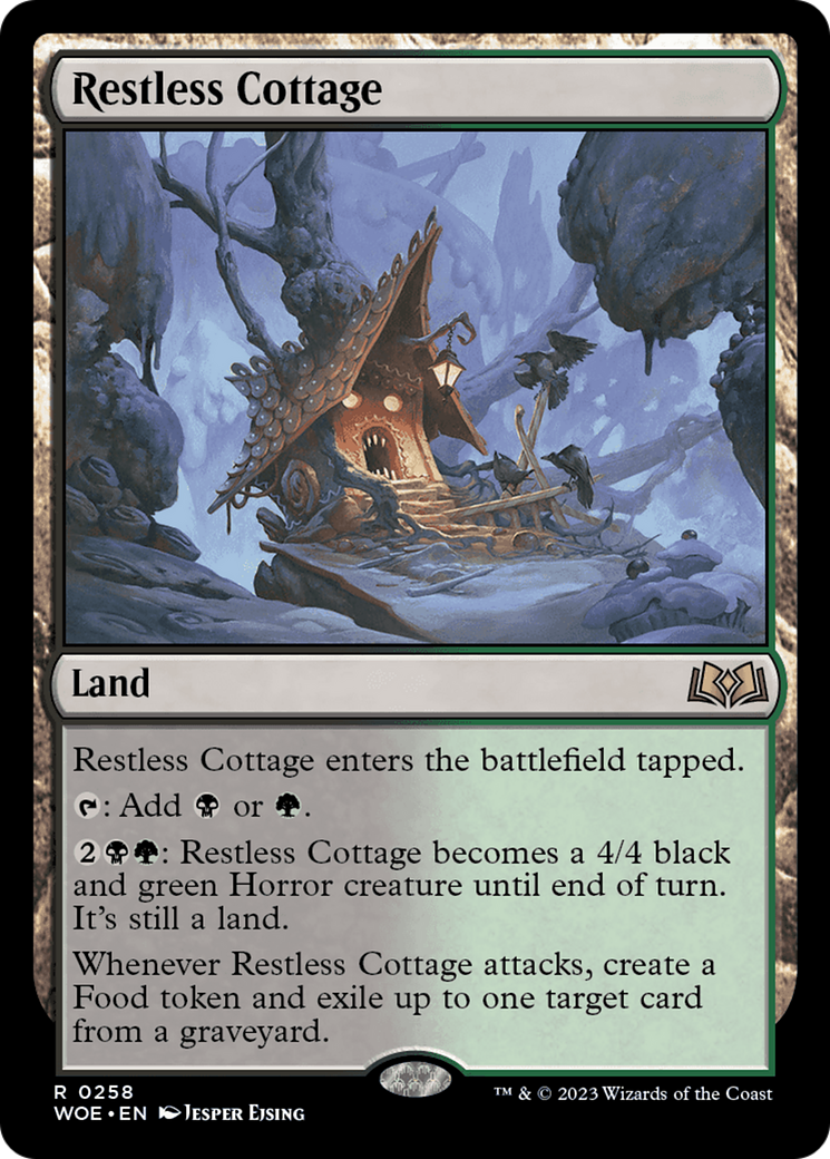 Restless Cottage [Wilds of Eldraine] | Card Citadel