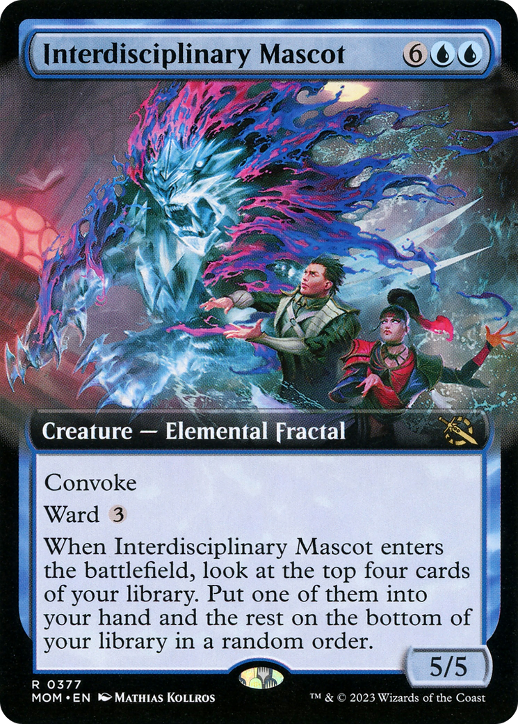 Interdisciplinary Mascot (Extended Art) [March of the Machine] | Card Citadel