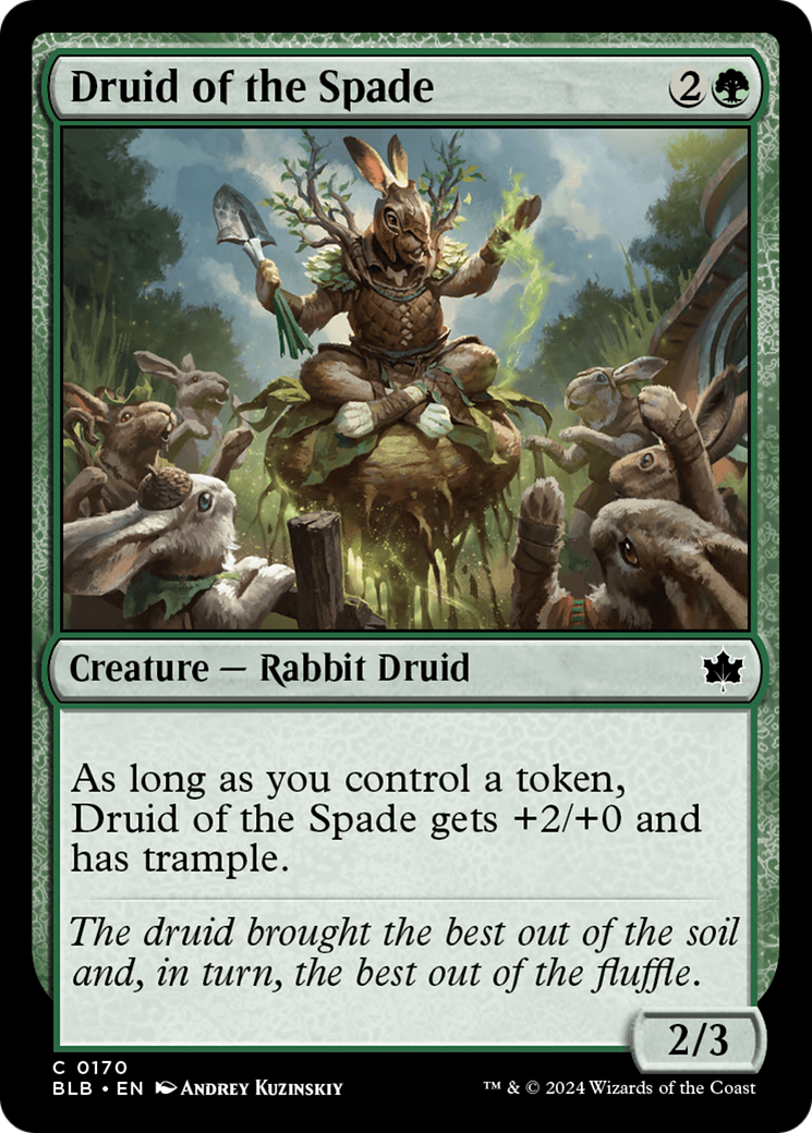 Druid of the Spade [Bloomburrow] | Card Citadel