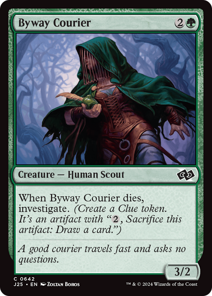 Byway Courier [Foundations Jumpstart] | Card Citadel