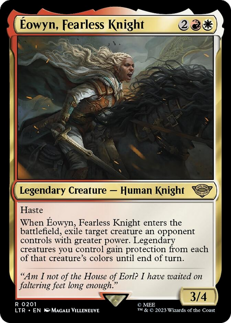 Eowyn, Fearless Knight [The Lord of the Rings: Tales of Middle-Earth] | Card Citadel