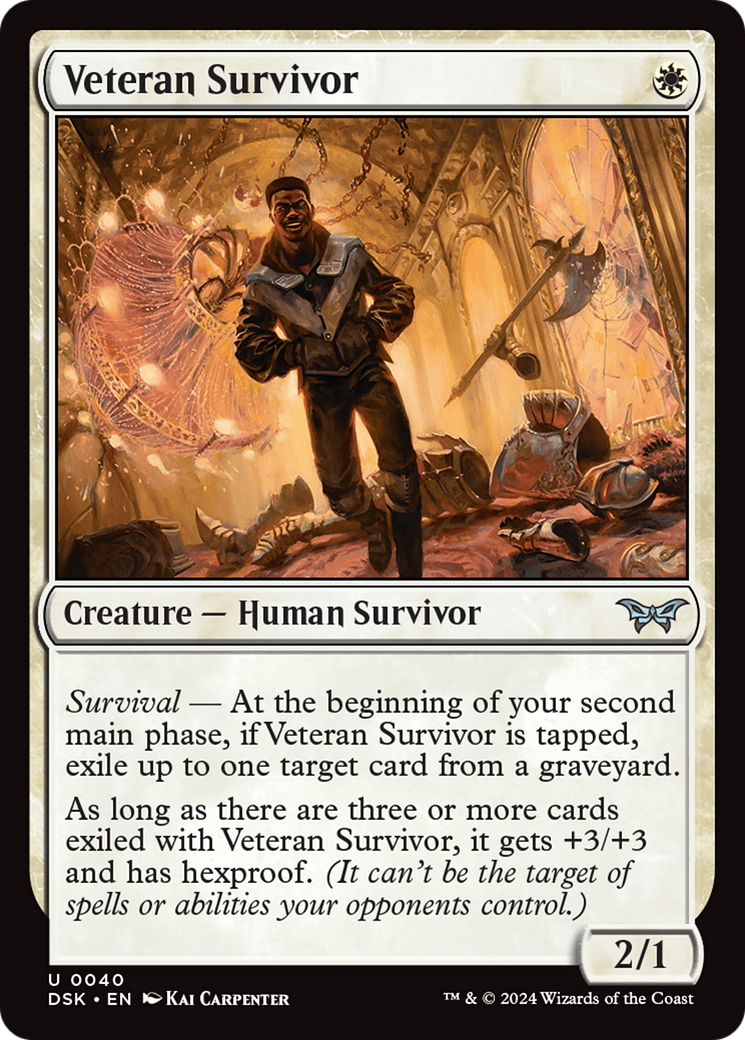 Veteran Survivor [Duskmourn: House of Horror] | Card Citadel