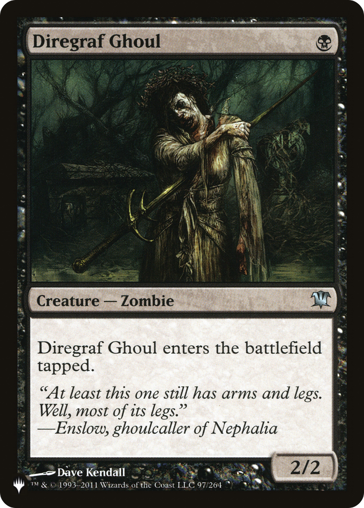 Diregraf Ghoul [The List] | Card Citadel