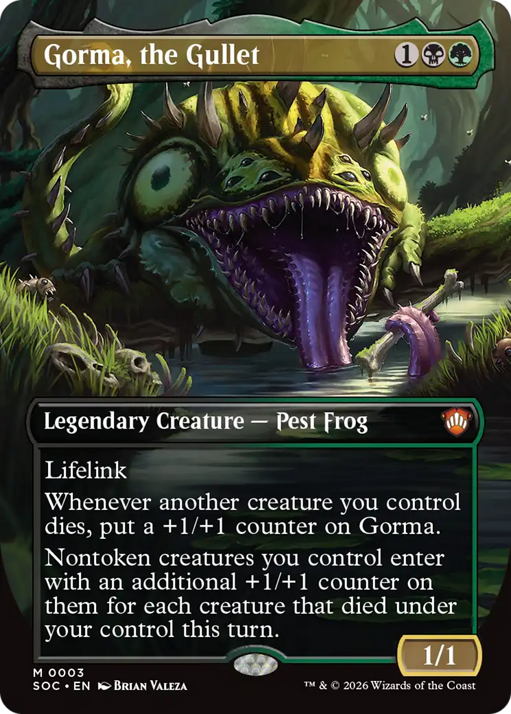 Gorma, the Gullet (Borderless) [Secrets of Strixhaven Commander] | Card Citadel