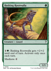 Basking Rootwalla (White Border) [Mystery Booster 2] | Card Citadel