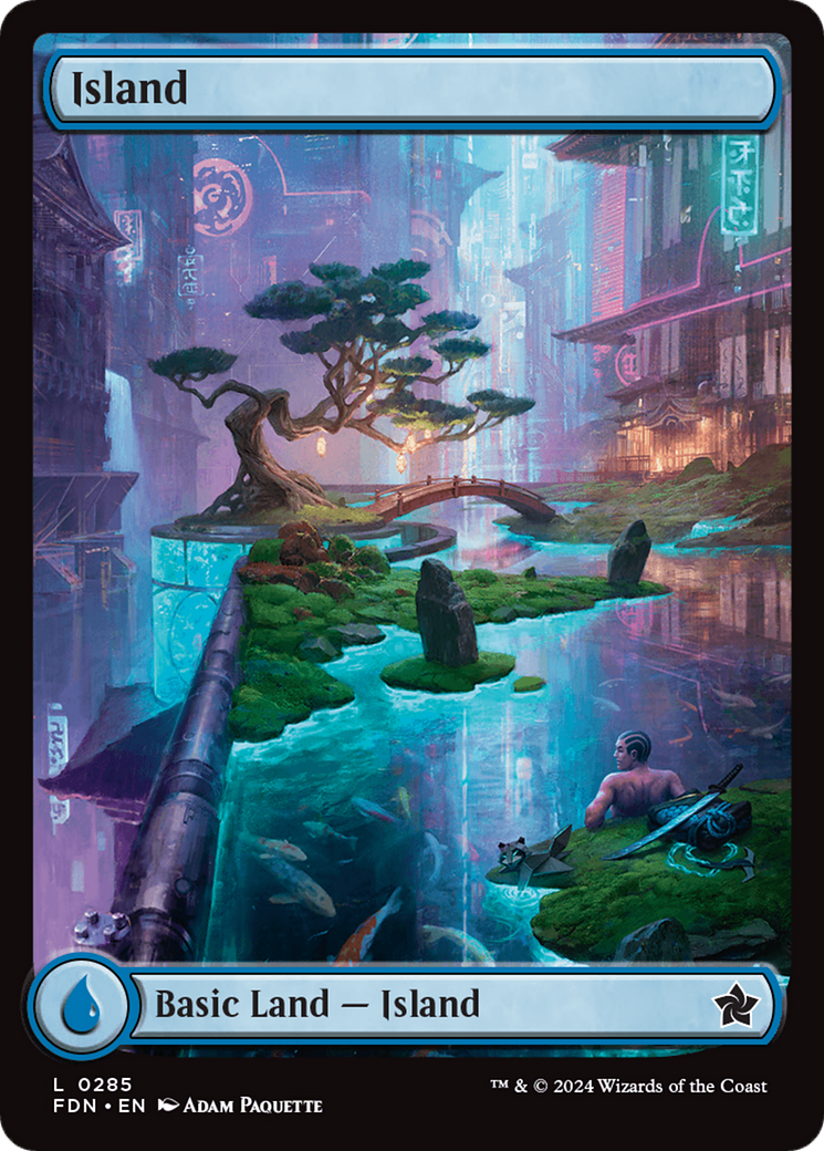 Island (0285) [Foundations] | Card Citadel