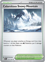 Calamitous Snowy Mountain (174/193) [Scarlet & Violet: Paldea Evolved] | Card Citadel