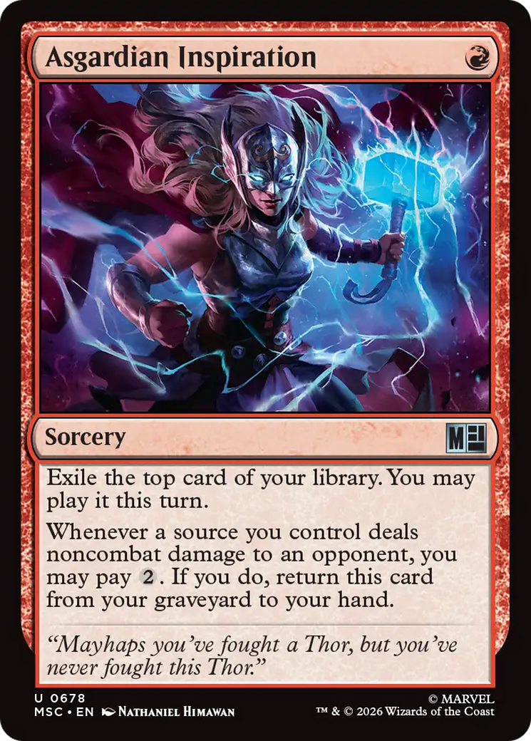 Asgardian Inspiration [Marvel Super Heroes Commander] | Card Citadel
