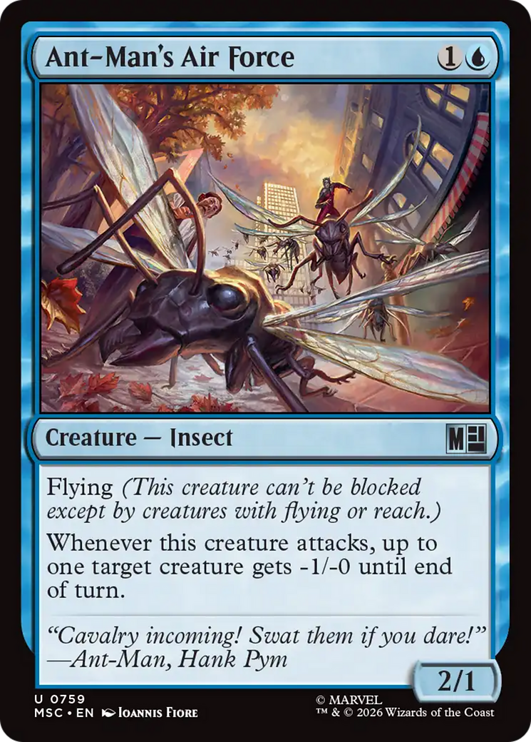 Ant-Man's Air Force [Marvel Super Heroes Commander] | Card Citadel