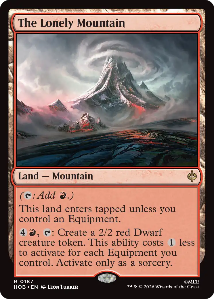 The Lonely Mountain [The Hobbit] | Card Citadel