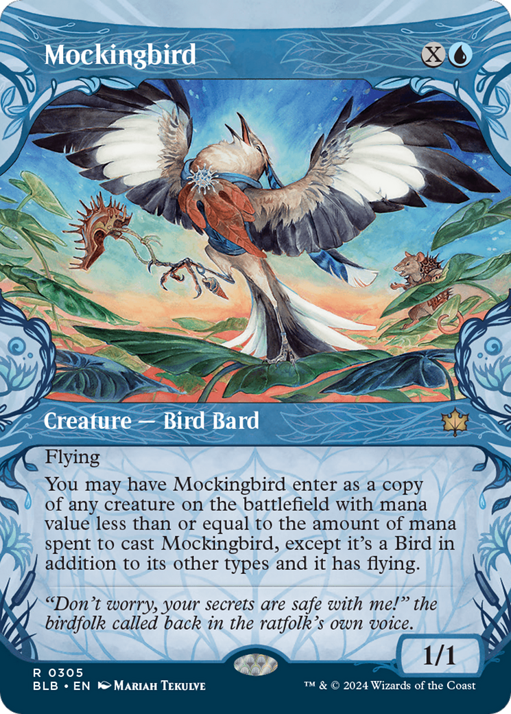 Mockingbird (Showcase) [Bloomburrow] | Card Citadel