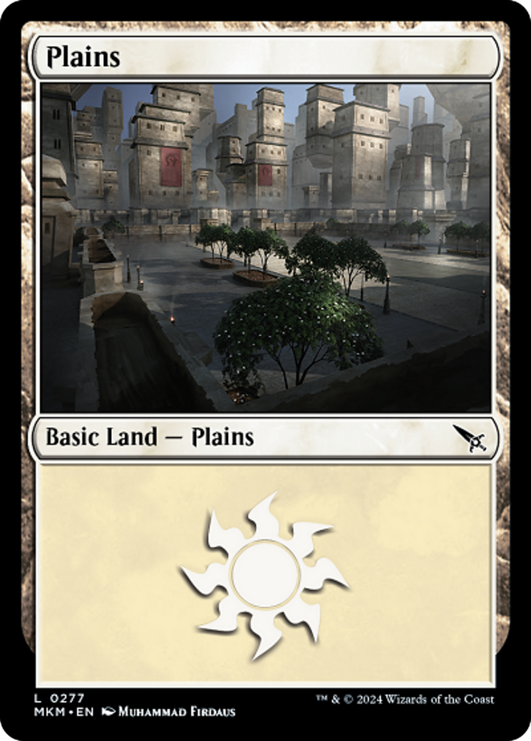 Plains (0277) [Murders at Karlov Manor] | Card Citadel