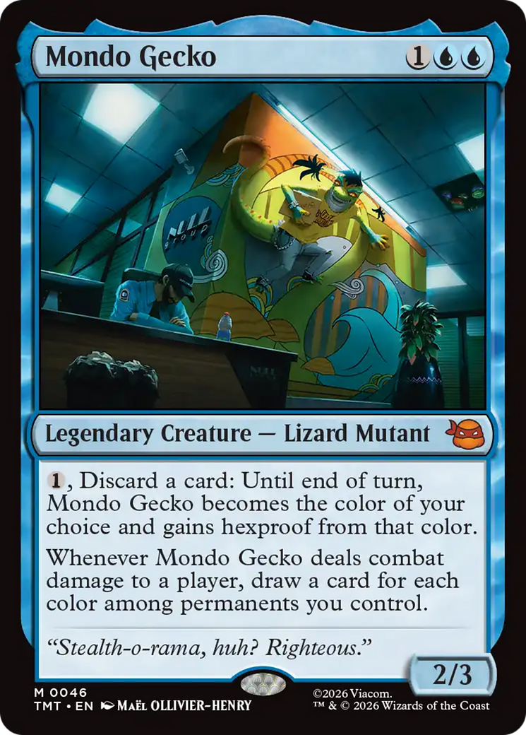 Mondo Gecko [Teenage Mutant Ninja Turtles] | Card Citadel