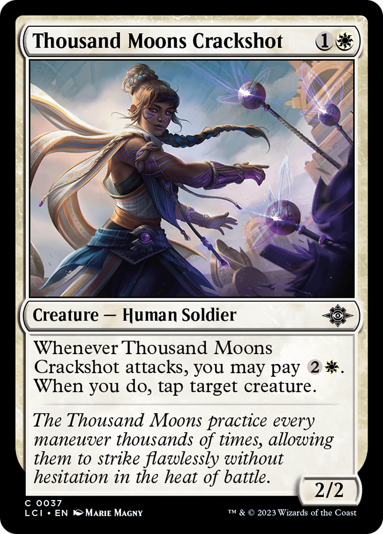 Thousand Moons Crackshot [The Lost Caverns of Ixalan] | Card Citadel