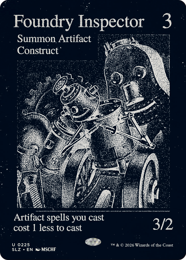 Foundry Inspector (0225) [Secret Lair x MSCHF: The Zeta Set] | Card Citadel