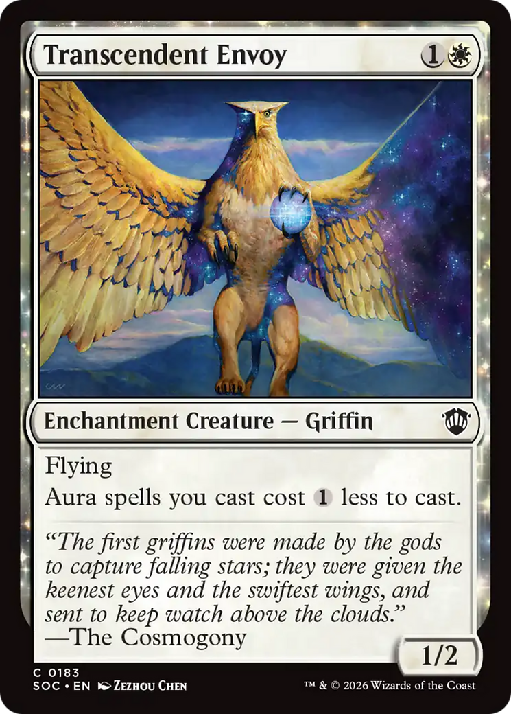 Transcendent Envoy [Secrets of Strixhaven Commander] | Card Citadel