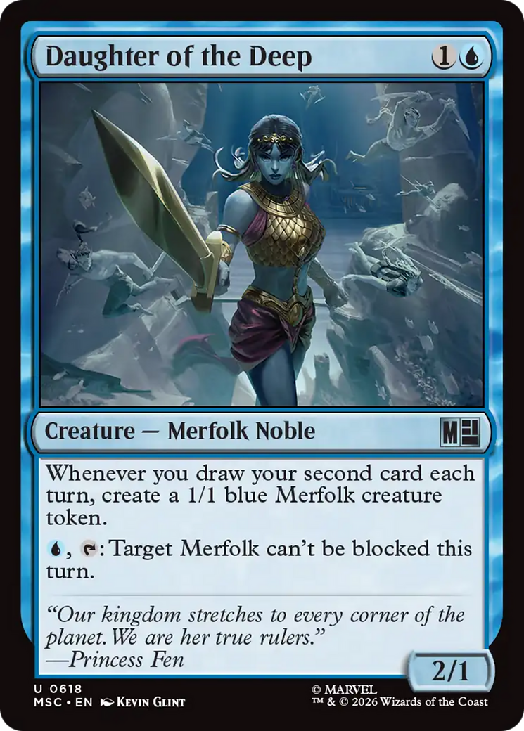 Daughter of the Deep [Marvel Super Heroes Commander] | Card Citadel