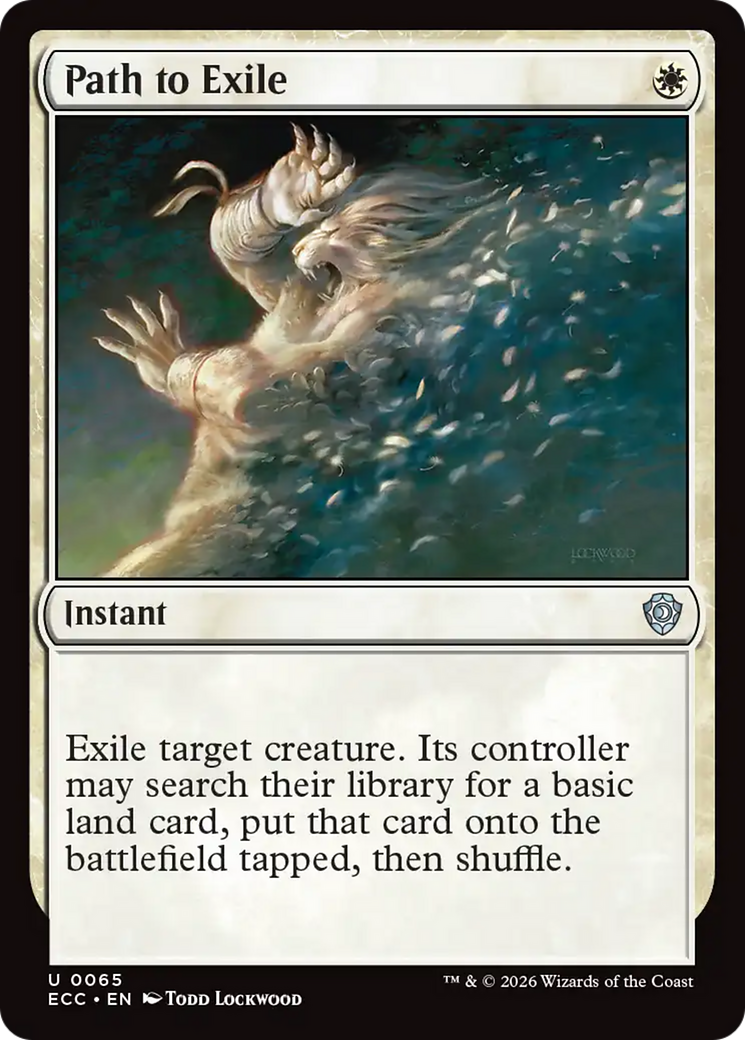 Path to Exile [Lorwyn Eclipsed Commander] | Card Citadel