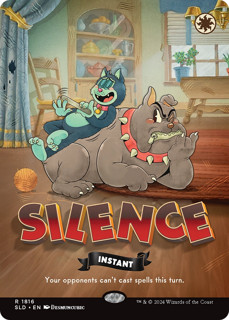 Silence (1816) (Rainbow Foil) [Secret Lair Drop Series] | Card Citadel