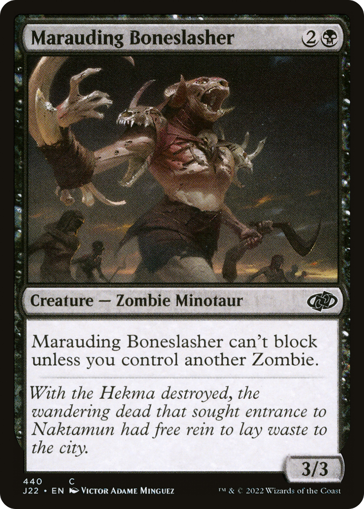 Marauding Boneslasher [Jumpstart 2022] | Card Citadel