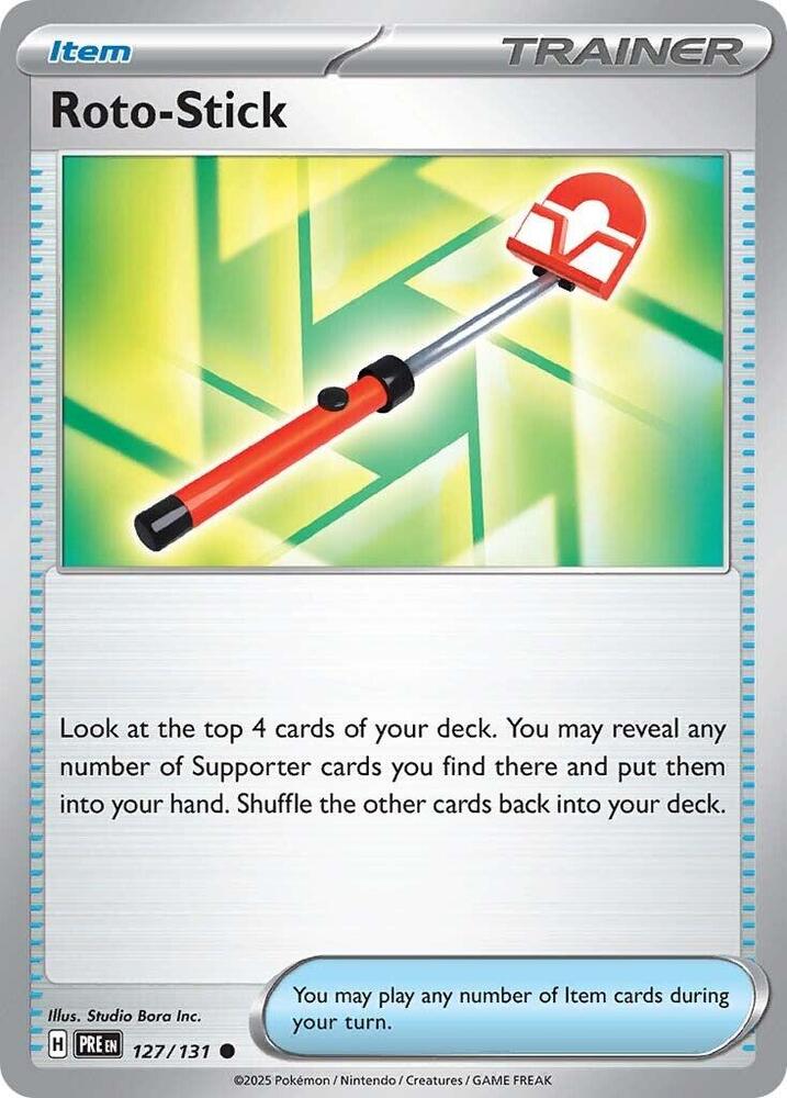 Roto-Stick (127/131) [Scarlet & Violet: Prismatic Evolutions] | Card Citadel