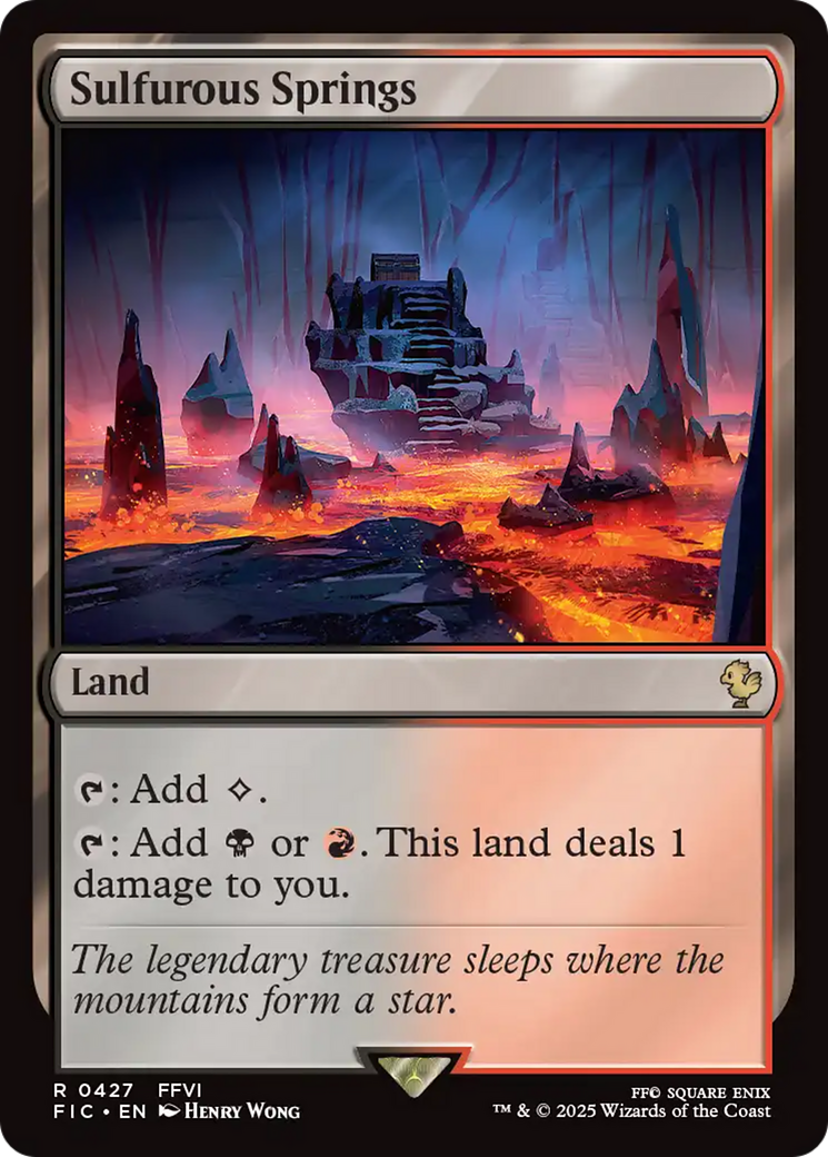Sulfurous Springs [FINAL FANTASY Commander] | Card Citadel