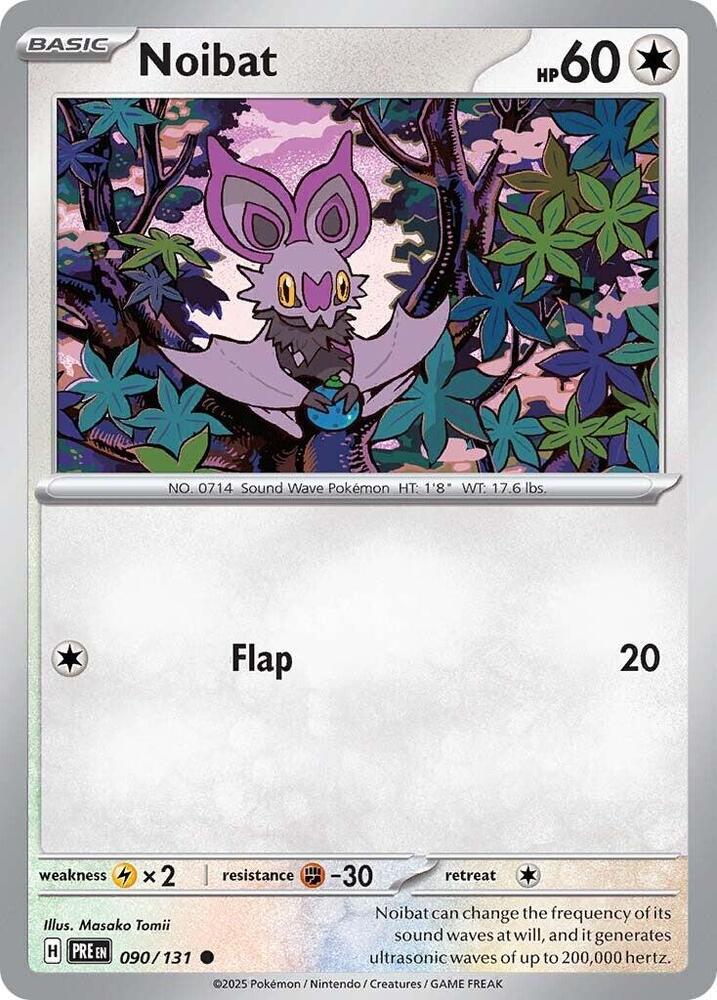 Noibat (090/131) [Scarlet & Violet: Prismatic Evolutions] | Card Citadel