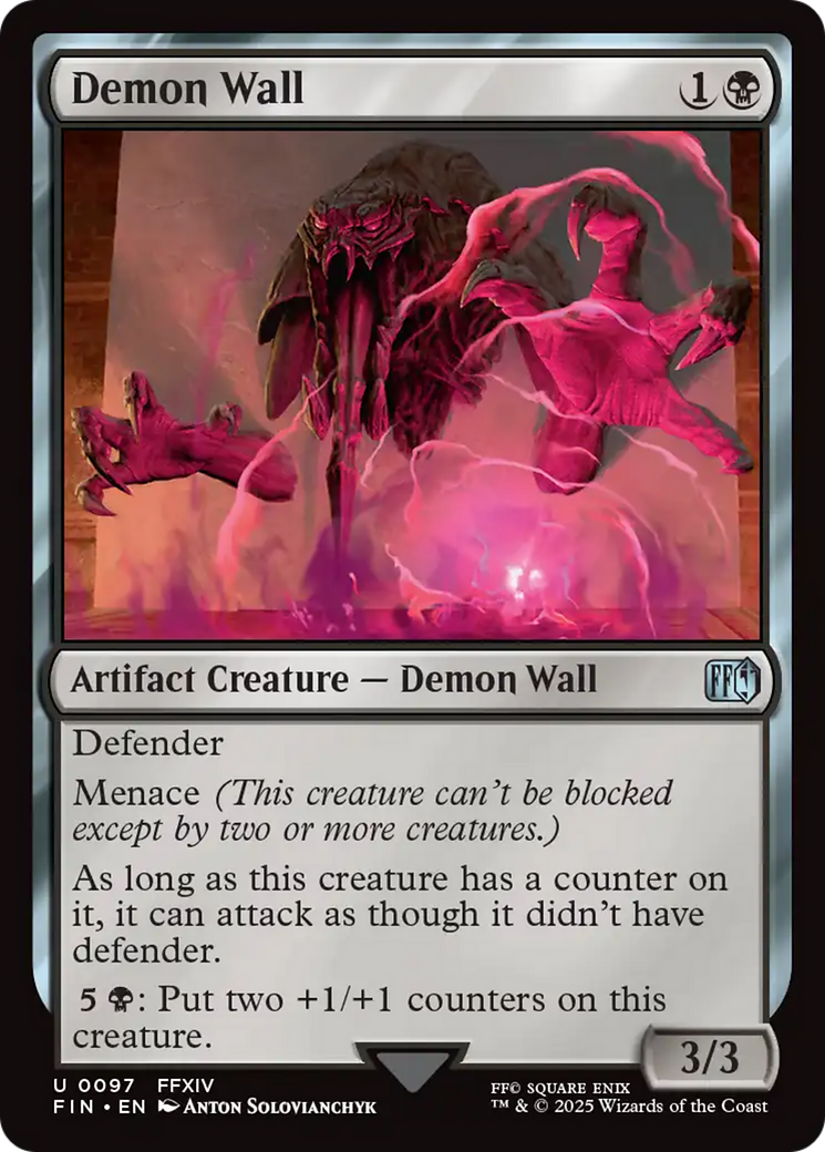 Demon Wall [FINAL FANTASY] | Card Citadel