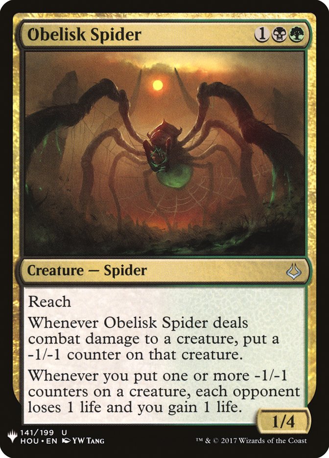 Obelisk Spider [Mystery Booster] | Card Citadel