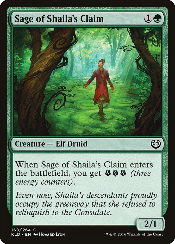 Sage of Shaila's Claim [Kaladesh] | Card Citadel