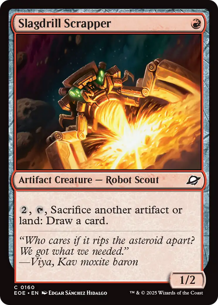 Slagdrill Scrapper [Edge of Eternities] | Card Citadel