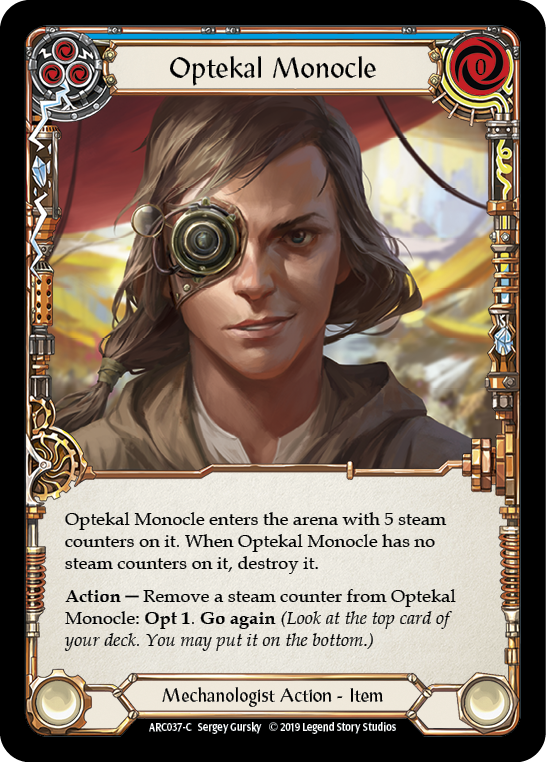 Optekal Monocle [ARC037-C] (Arcane Rising)  1st Edition Normal | Card Citadel