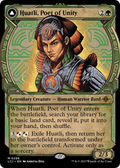 Huatli, Poet of Unity // Roar of the Fifth People (Showcase) [The Lost Caverns of Ixalan] | Card Citadel