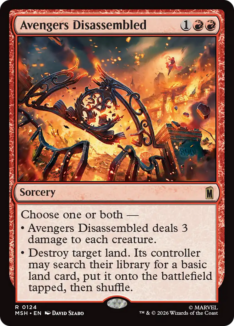 Avengers Disassembled [Marvel Super Heroes] | Card Citadel