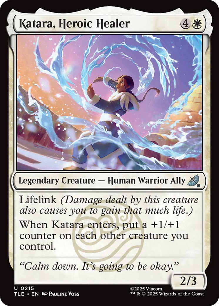 Katara, Heroic Healer [Avatar: The Last Airbender: Eternal-Legal] | Card Citadel