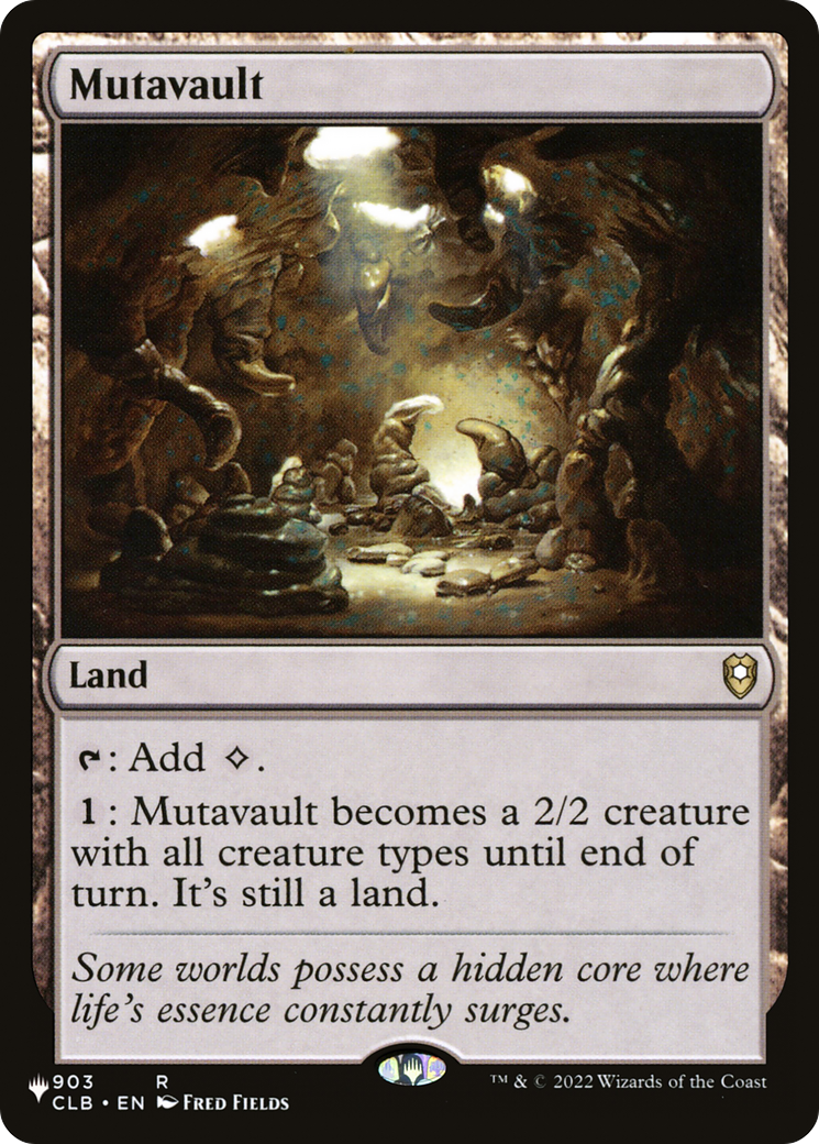 Mutavault (CLB) [The List] | Card Citadel