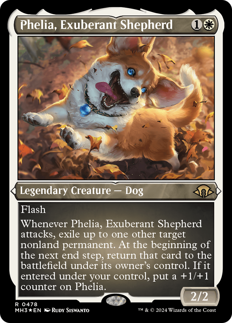 Phelia, Exuberant Shepherd (Foil Etched) [Modern Horizons 3] | Card Citadel
