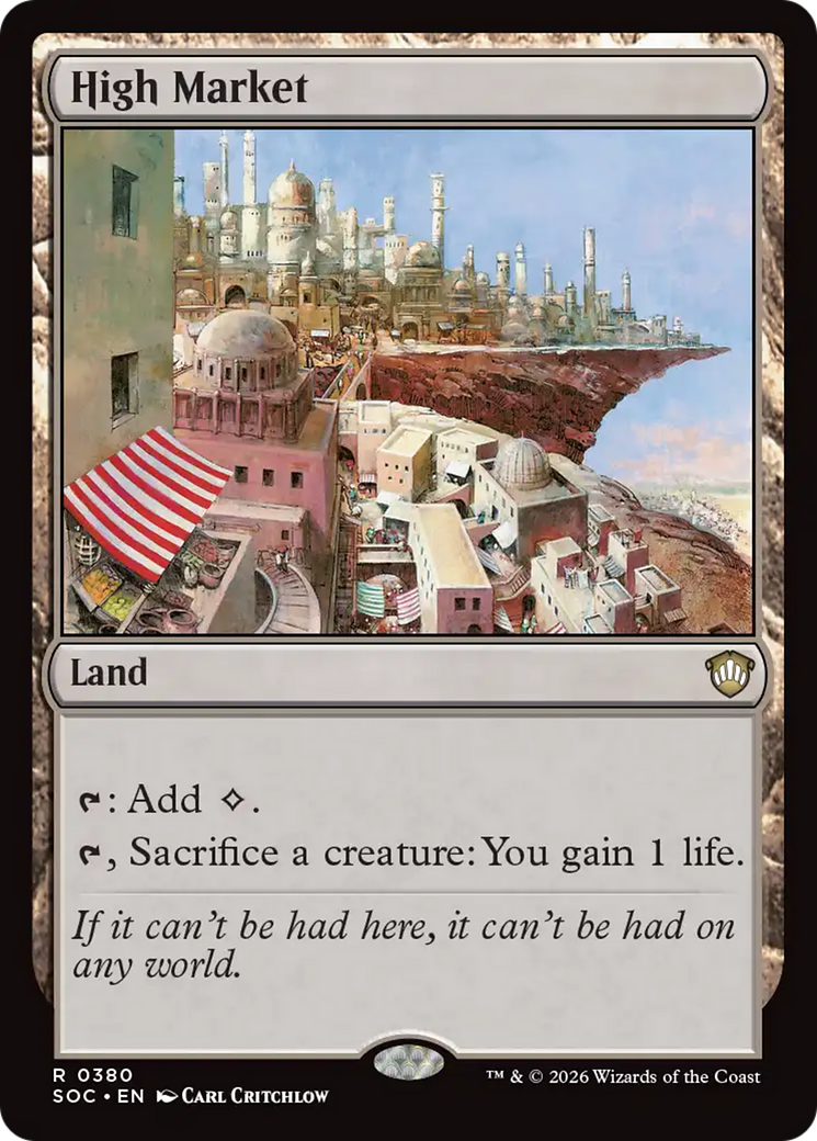 High Market [Secrets of Strixhaven Commander] | Card Citadel