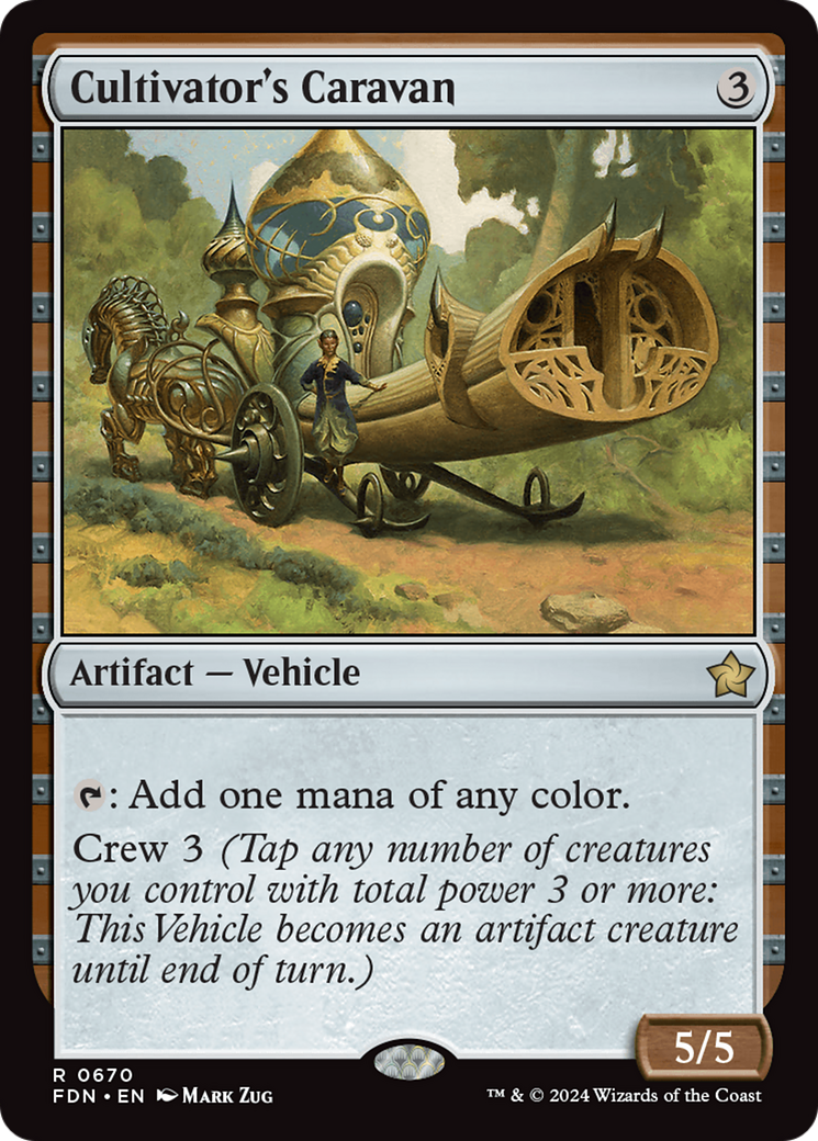 Cultivator's Caravan [Foundations] | Card Citadel